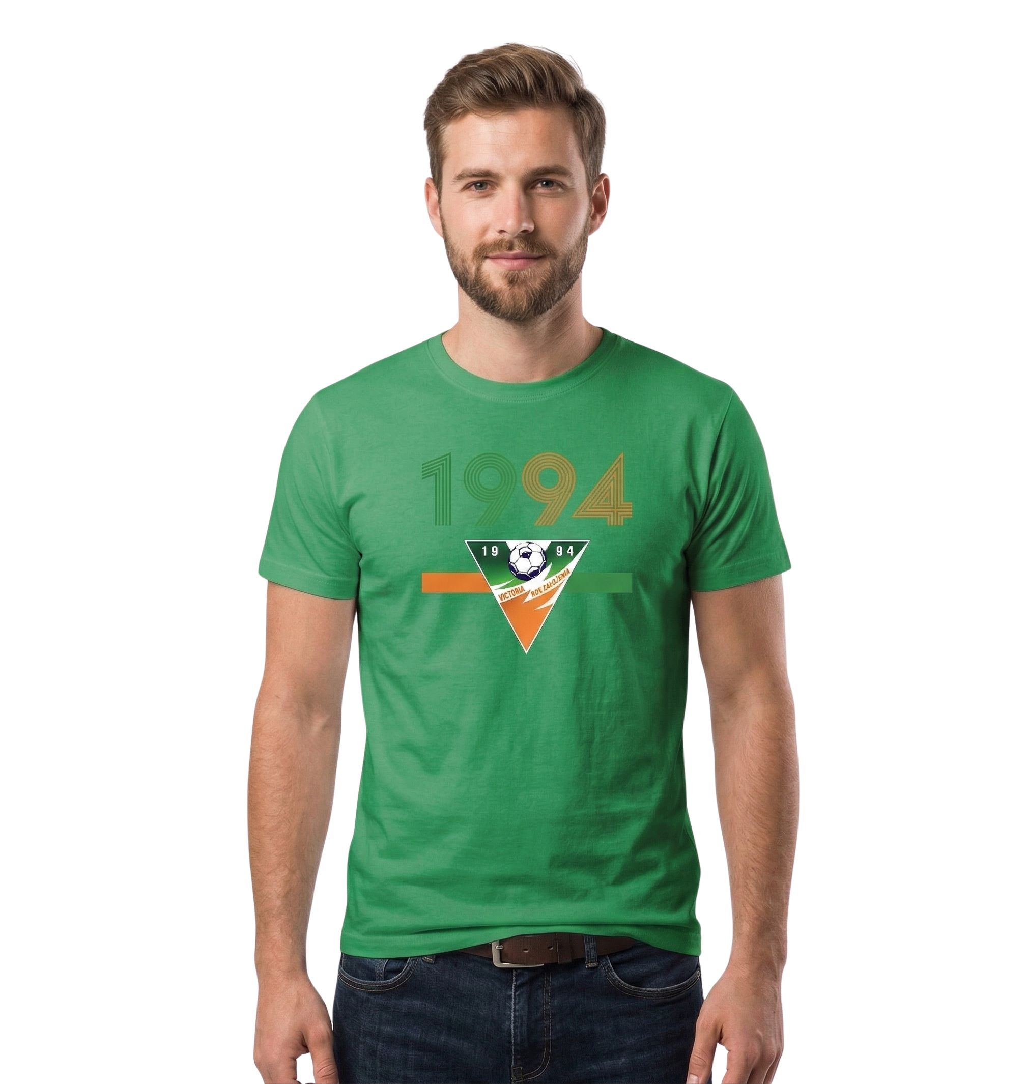 T-shirt Victoria Budy Głogowskie – Tradycja 1994 (Zielony)