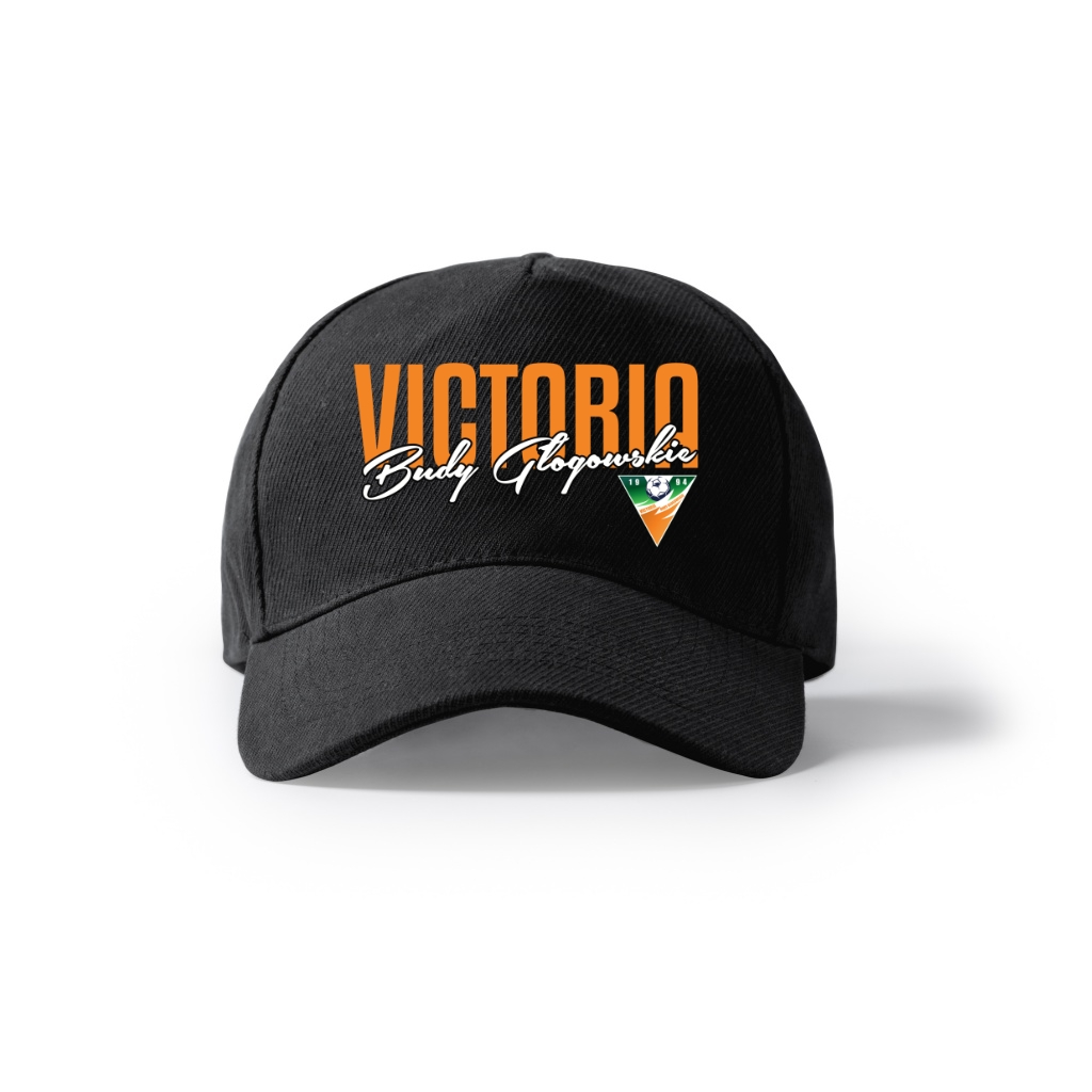 Czapka z daszkiem Victoria Budy Głogowskie – Czarna (Classic)